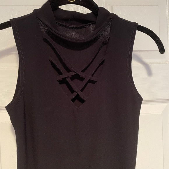 Girls’ Criss Cross Party Tank - Picture 2 of 5